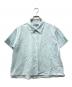 MARGARET HOWELL（マーガレットハウエル）の古着「半袖シャツ」｜ブルー