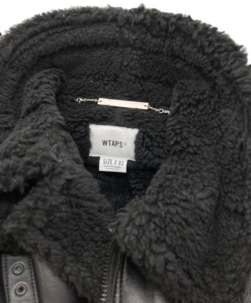 WTAPS（ダブルタップス）WTAPS (ダブルタップス) JACKET SYNTHETIC B-3ジャケット ブラック サイズ:03の古着・服飾アイテム