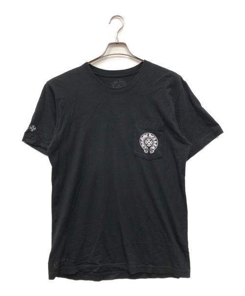 CHROME HEARTS（クロムハーツ）CHROME HEARTS (クロムハーツ) CH T-SHRT ブラック サイズ:Lの古着・服飾アイテム
