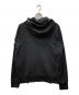 MONCLER (モンクレール) Maglia Cardigan ロゴワッペンジップアップ フーディ ブラック サイズ:M：40000円
