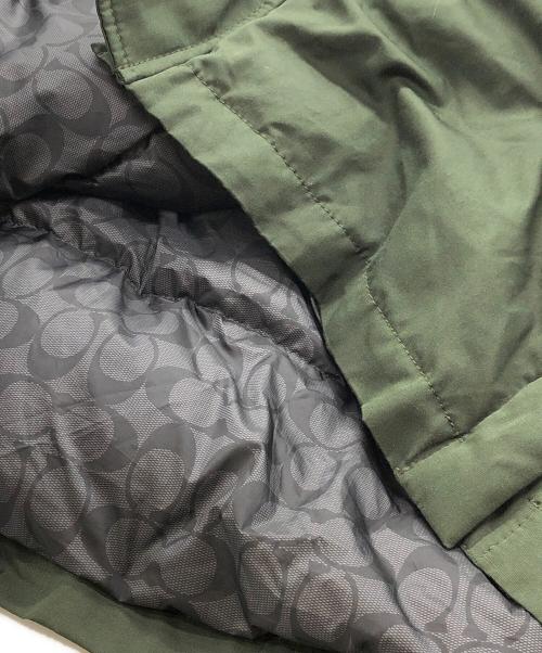 COACH（コーチ）COACH (コーチ) エレベイティッド ダウンパーカー グリーン サイズ:Mの古着・服飾アイテム