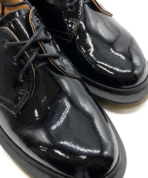 Dr.Martens（ドクターマーチン）Dr.Martens (ドクターマーチン) RAY BEAMS (レイ ビームス) パテント3ホールシューズ ブラック サイズ:UK5の古着・服飾アイテム