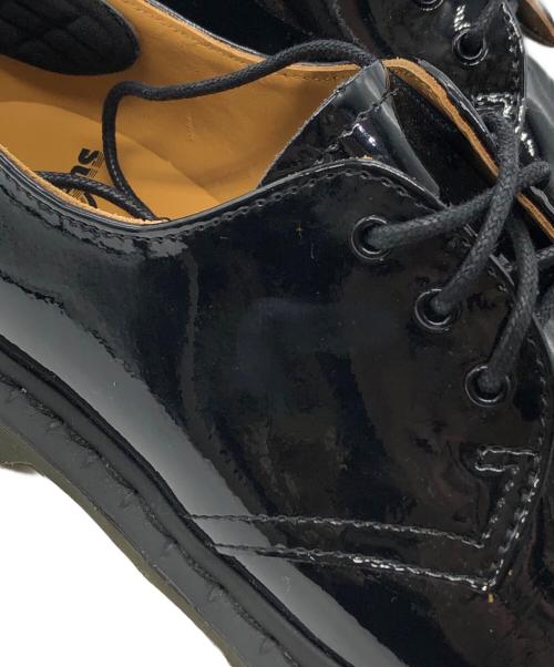 Dr.Martens（ドクターマーチン）Dr.Martens (ドクターマーチン) RAY BEAMS (レイ ビームス) パテント3ホールシューズ ブラック サイズ:UK5の古着・服飾アイテム