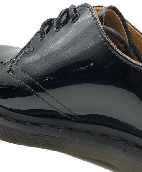 Dr.Martens（ドクターマーチン）Dr.Martens (ドクターマーチン) RAY BEAMS (レイ ビームス) パテント3ホールシューズ ブラック サイズ:UK5の古着・服飾アイテム