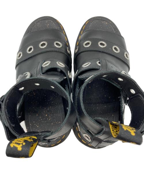 Dr.Martens（ドクターマーチン）Dr.Martens (ドクターマーチン) RICKI HDW SANDAL ブラック サイズ:38の古着・服飾アイテム