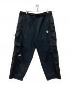 NIKE×PEACEMINUSONEナイキ×ピースマイナスワン）の古着「NRG CF WIDE PANTS」｜ブラック