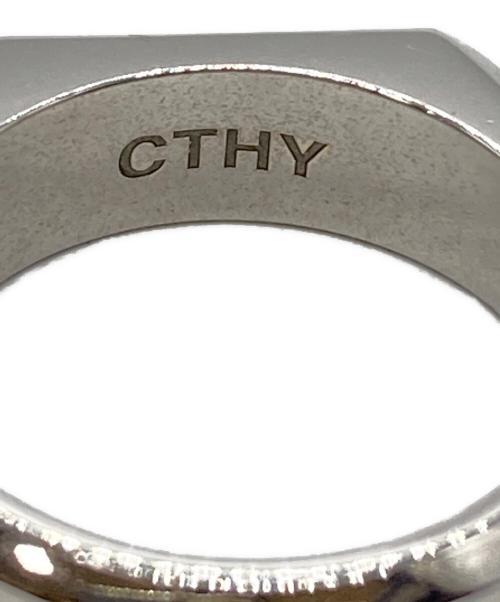 CTHY（シティ）CTHY (シティ) LARVIKITE ラルビカイト シルバーリング シルバー サイズ:16号の古着・服飾アイテム