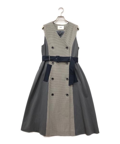 furfur（ファーファー）FURFUR (ファーファー) 3WAYトレンチコート ネイビー サイズ:Fの古着・服飾アイテム