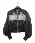 furfur×UMBROファーファー×アンブロ）の古着「シアートラックブルゾン」｜ブラック