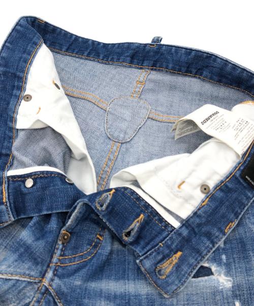 DSQUARED2（ディースクエアード）DSQUARED2 (ディースクエアード) TIDY BIKER JEAN インディゴ サイズ:42の古着・服飾アイテム