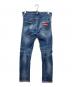 DSQUARED2 (ディースクエアード) TIDY BIKER JEAN インディゴ サイズ:42：15000円
