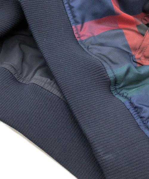 BLACK LABEL CRESTBRIDGE（ブラックレーベル クレストブリッジ）BLACK LABEL CRESTBRIDGE (ブラックレーベル クレストブリッジ) リバーシブルブルゾン ネイビー サイズ:Mの古着・服飾アイテム