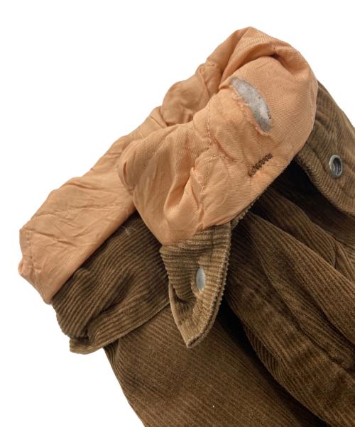 Wrangler（ラングラー）Wrangler (ラングラー) コーデュロイランチコート ブラウン サイズ:Mの古着・服飾アイテム