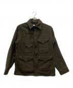 POST O'ALLSポストオーバーオールズ）の古着「カバーオール」｜カーキ