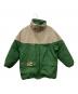 BEAMS PLUS（ビームスプラス）の古着「Leather Capshoulder Down Jacket」｜グリーン