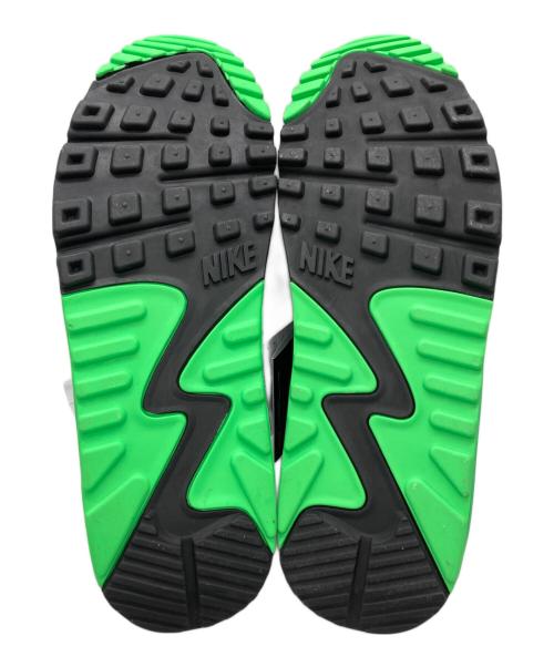 NIKE（ナイキ）NIKE (ナイキ) UNDEFEATED (アンディフィーテッド) AIR MAX 90 BLACK/GREEN ブラック サイズ:26.5cmの古着・服飾アイテム