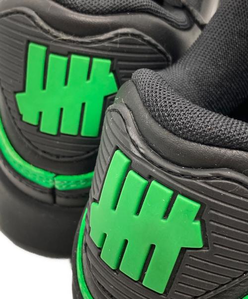 NIKE（ナイキ）NIKE (ナイキ) UNDEFEATED (アンディフィーテッド) AIR MAX 90 BLACK/GREEN ブラック サイズ:26.5cmの古着・服飾アイテム
