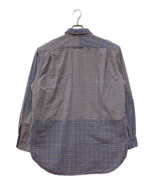 Engineered Garments（エンジニアド ガーメンツ）Engineered Garments (エンジニアードガーメンツ) combo short collar shirt ネイビー サイズ:Sの古着・服飾アイテム