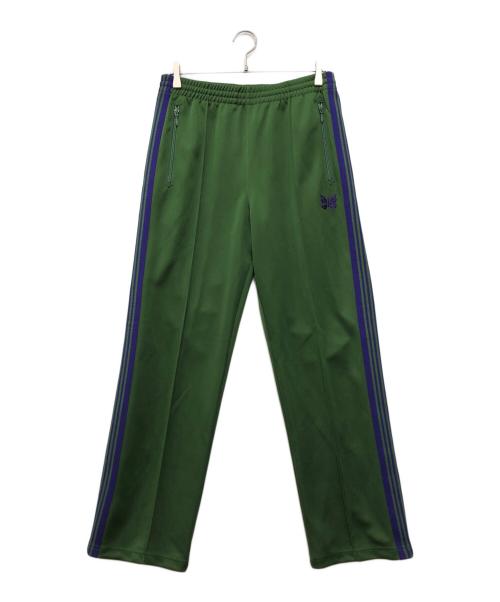 Needles（ニードルズ）Needles (ニードルズ) TRACK PANT - POLY SMOOTH グリーン×パープル サイズ:Sの古着・服飾アイテム