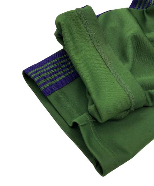 Needles（ニードルズ）Needles (ニードルズ) TRACK PANT - POLY SMOOTH グリーン×パープル サイズ:Sの古着・服飾アイテム