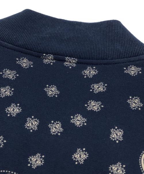 NUMBER (N)INE（ナンバーナイン）NUMBER (N)INE (ナンバーナイン) 総柄ブルゾン ネイビー サイズ:2の古着・服飾アイテム