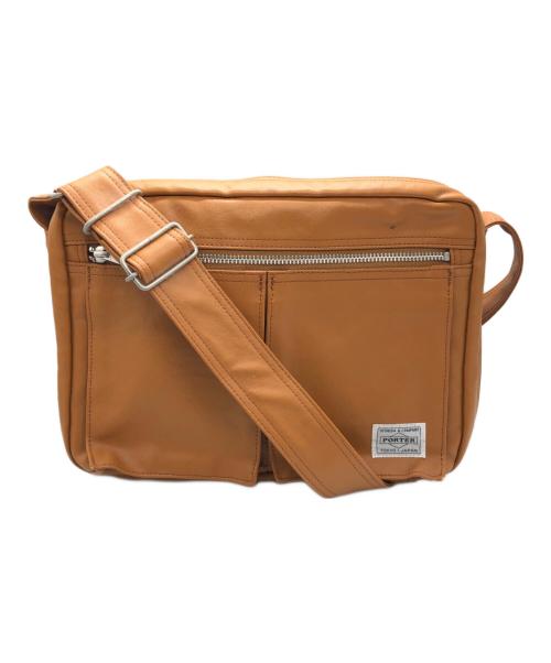 PORTER（ポーター）PORTER (ポーター) ショルダーバッグ ブラウン サイズ:下記参照の古着・服飾アイテム