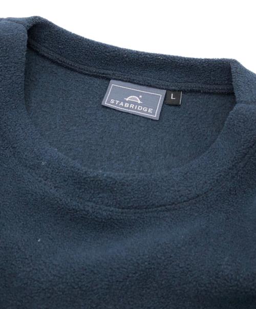 STABRIDGE（スタブリッジ）STABRIDGE (スタブリッジ) ULTIMATE CREWNECK FLEECE ネイビー サイズ:Lの古着・服飾アイテム