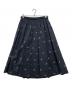 mina perhonen（ミナ ペルホネン）の古着「ohayo スカート」｜ネイビー
