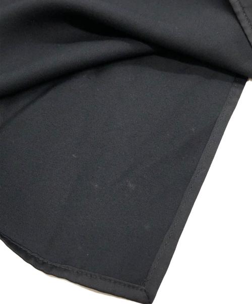 MM6 Maison Margiela（エムエムシックスメゾンマルジェラ）MM6 Maison Margiela (エムエムシックスメゾンマルジェラ) ラップスカート付ストライプロングスカート グレー サイズ:36の古着・服飾アイテム