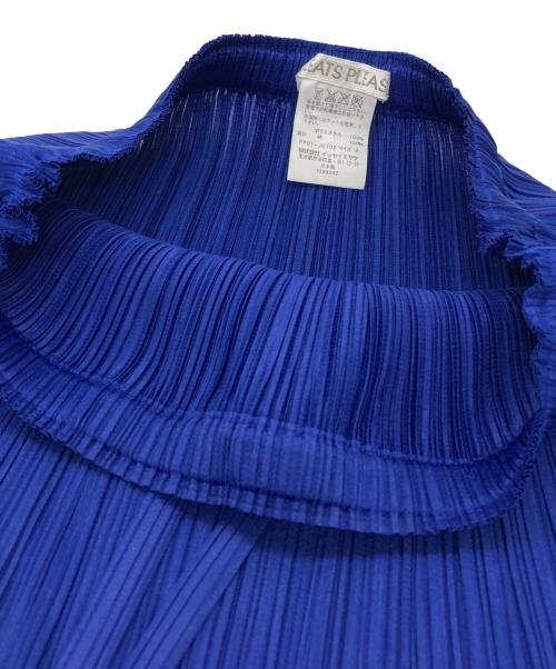 PLEATS PLEASE（プリーツプリーズ）PLEATS PLEASE (プリーツプリーズ) プリーツスカート ブルー×ホワイト サイズ:2の古着・服飾アイテム