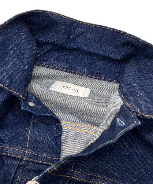 CIOTA（シオタ）CIOTA (シオタ) デニムジャケット インディゴ サイズ:38 未使用品の古着・服飾アイテム