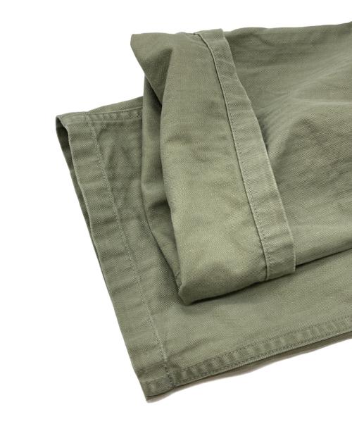 CIOTA（シオタ）CIOTA (シオタ) スビンヘリンボンベイカーパンツ グリーン サイズ:2の古着・服飾アイテム