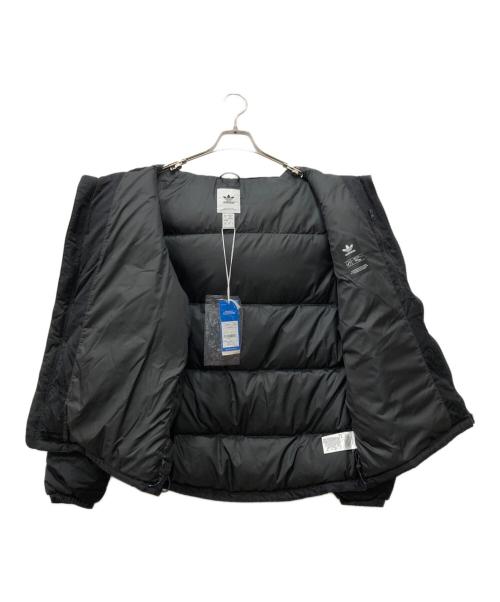 adidas（アディダス）adidas (アディダス) Rekive Down Regen Hooded Puffer Jacket ブラック サイズ:L 未使用品の古着・服飾アイテム