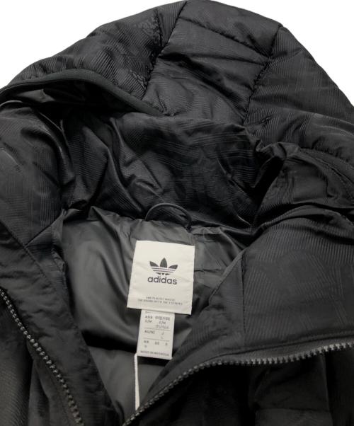 adidas（アディダス）adidas (アディダス) Rekive Down Regen Hooded Puffer Jacket ブラック サイズ:L 未使用品の古着・服飾アイテム