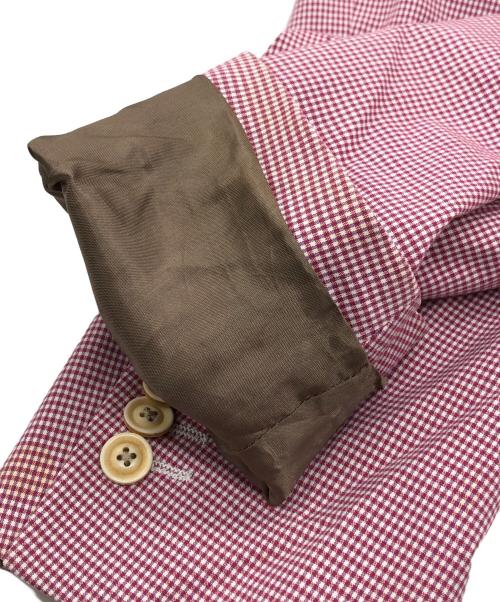 ETRO（エトロ）ETRO (エトロ) テーラードジャケット レッド サイズ:3の古着・服飾アイテム