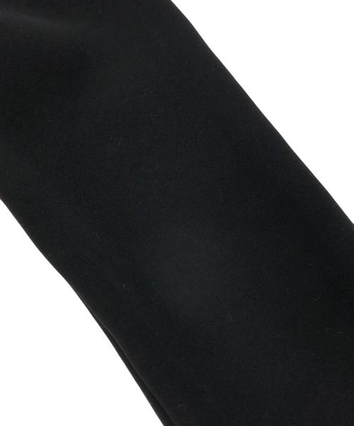 YOKO CHAN（ヨーコチャン）YOKO CHAN (ヨーコチャン) Side-Frill Dress ブラック サイズ:40の古着・服飾アイテム