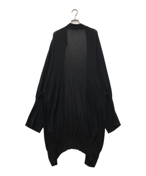 YOHJI YAMAMOTO（ヨウジヤマモト）YOHJI YAMAMOTO (ヨウジヤマモト) ロングカーディガン ブラック サイズ:2の古着・服飾アイテム