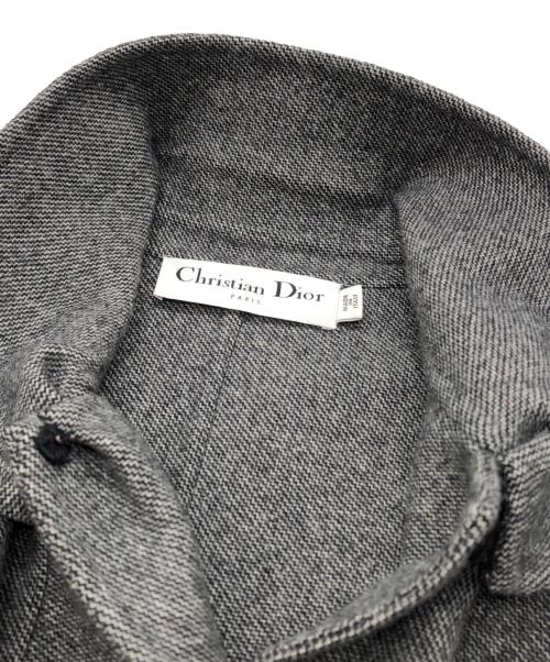 Christian Dior（クリスチャン ディオール）Christian Dior (クリスチャン ディオール) Wool blazer グレー サイズ:38の古着・服飾アイテム