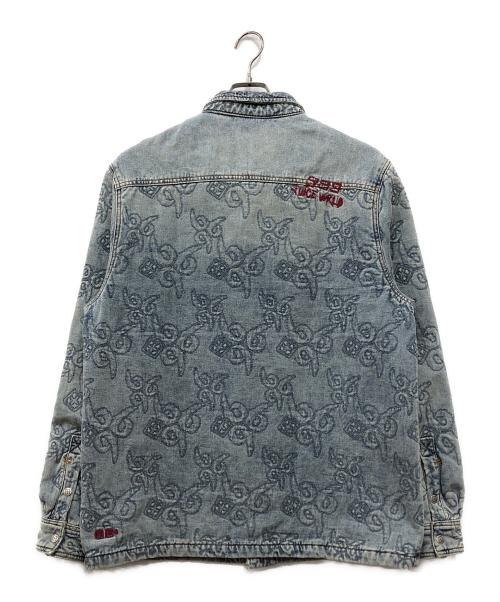 Ksubi（スビ）Ksubi (スビ) JUICEWRLD (ジュースワールド) QUILTED LS SHIRT インディゴ サイズ:Lの古着・服飾アイテム