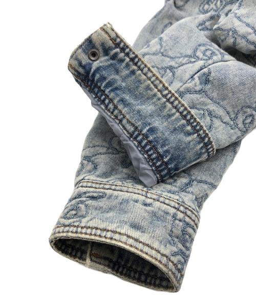 Ksubi（スビ）Ksubi (スビ) JUICEWRLD (ジュースワールド) QUILTED LS SHIRT インディゴ サイズ:Lの古着・服飾アイテム