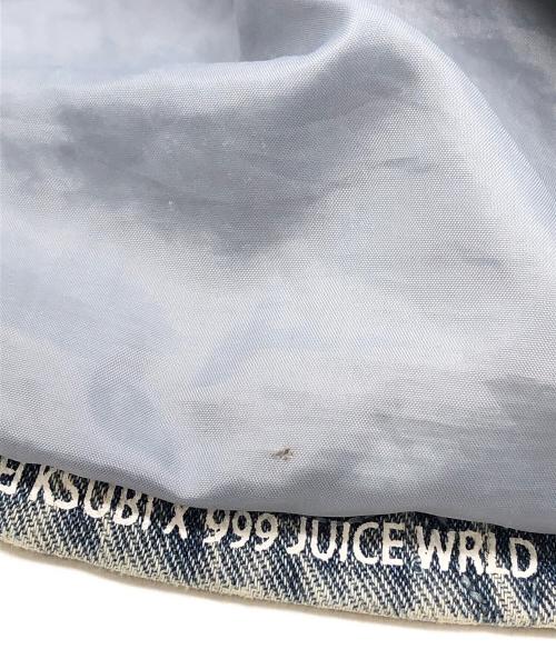 Ksubi（スビ）Ksubi (スビ) JUICEWRLD (ジュースワールド) QUILTED LS SHIRT インディゴ サイズ:Lの古着・服飾アイテム