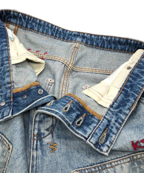 Ksubi（スビ）Ksubi (スビ) MAXX OPERATOR PANT K9 STONED インディゴ サイズ:32の古着・服飾アイテム