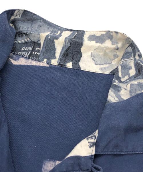 Porter Classic（ポータークラシック）Porter Classic (ポータークラシック) アロハシャツ ネイビー サイズ:Lの古着・服飾アイテム