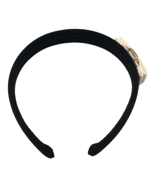 Salvatore Ferragamo（サルヴァトーレ フェラガモ）Salvatore Ferragamo (サルヴァトーレ フェラガモ) ヴァラカチューシャ ブラックの古着・服飾アイテム