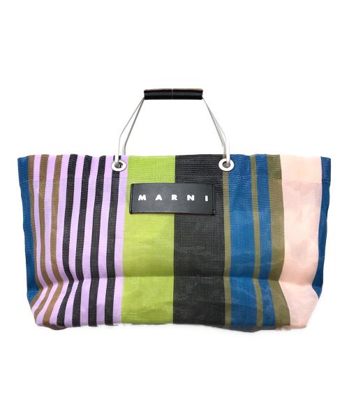 MARNI（マルニ）MARNI (マルニ) フラワーカフェメッシュハンドバッグ マルチカラー サイズ:下記参照の古着・服飾アイテム