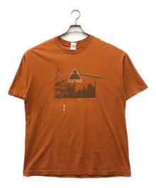 ALSTYLE APPAREL & ACTIVEWEAR（アレスタイルアパレル＆アクティブウェア）の古着「狂気プリントＴシャツ」｜オレンジ