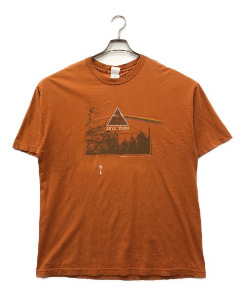 ALSTYLE APPAREL & ACTIVEWEAR（アレスタイルアパレル＆アクティブウェア）ALSTYLE APPAREL & ACTIVEWEAR (アレスタイルアパレル＆アクティブウェア) 狂気プリントＴシャツ オレンジ サイズ:XLの古着・服飾アイテム