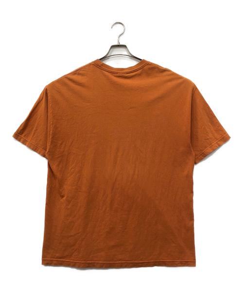 ALSTYLE APPAREL & ACTIVEWEAR（アレスタイルアパレル＆アクティブウェア）ALSTYLE APPAREL & ACTIVEWEAR (アレスタイルアパレル＆アクティブウェア) 狂気プリントＴシャツ オレンジ サイズ:XLの古着・服飾アイテム