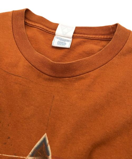 ALSTYLE APPAREL & ACTIVEWEAR（アレスタイルアパレル＆アクティブウェア）ALSTYLE APPAREL & ACTIVEWEAR (アレスタイルアパレル＆アクティブウェア) 狂気プリントＴシャツ オレンジ サイズ:XLの古着・服飾アイテム