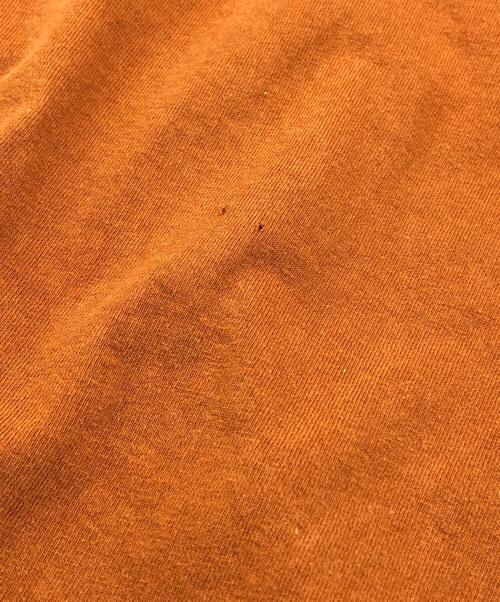 ALSTYLE APPAREL & ACTIVEWEAR（アレスタイルアパレル＆アクティブウェア）ALSTYLE APPAREL & ACTIVEWEAR (アレスタイルアパレル＆アクティブウェア) 狂気プリントＴシャツ オレンジ サイズ:XLの古着・服飾アイテム